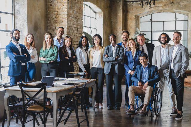 Multinational workforce collaborating across jurisdictions
